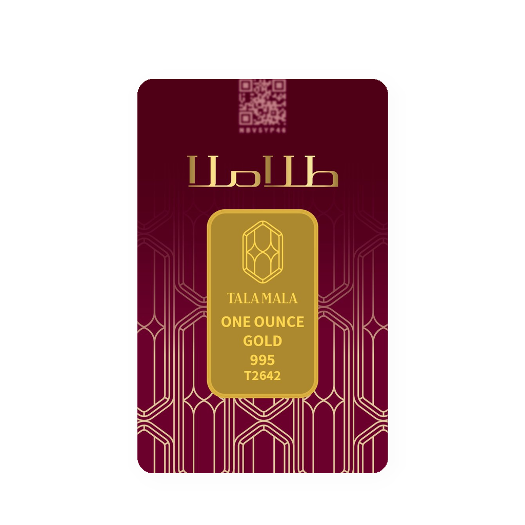 شمش طلا طلاملا ۱ اونس